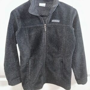 Columbia Kids Charcoal Fleece Jacket